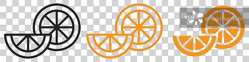 新鲜柑橘：柠檬、酸橙、橙子和橘子图片素材