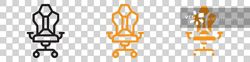 游戏专用椅图标合集图片素材