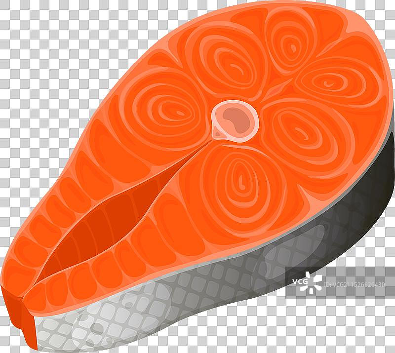 卡通三文鱼排海鲜图片素材