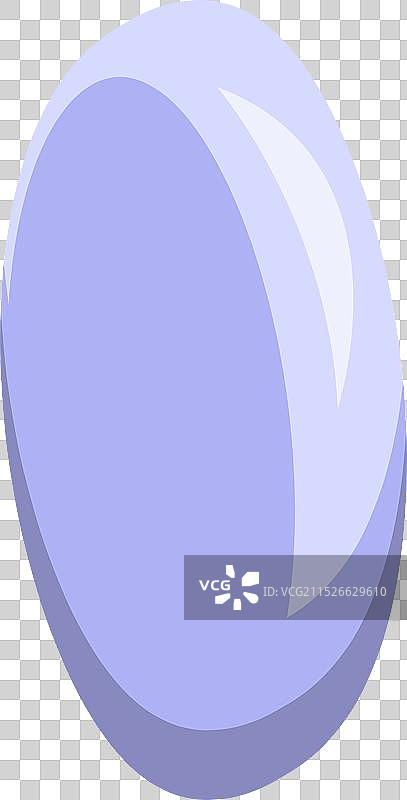 紫色椭圆形反光光泽图片素材
