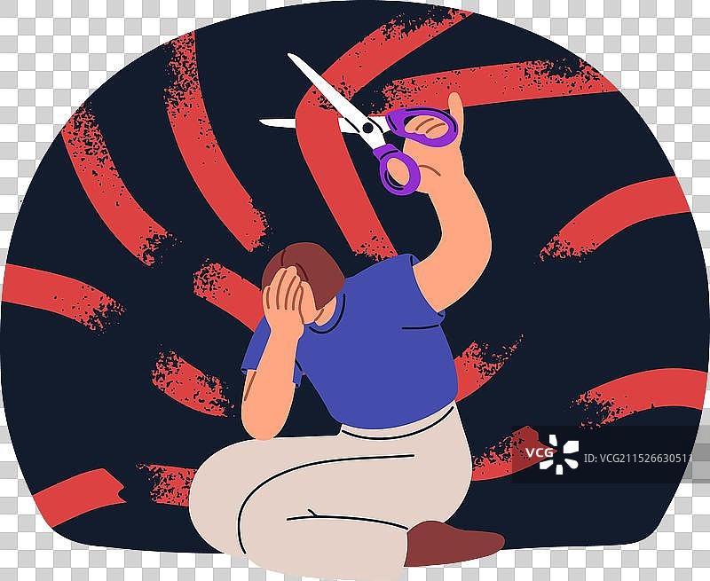 断开连接图片素材