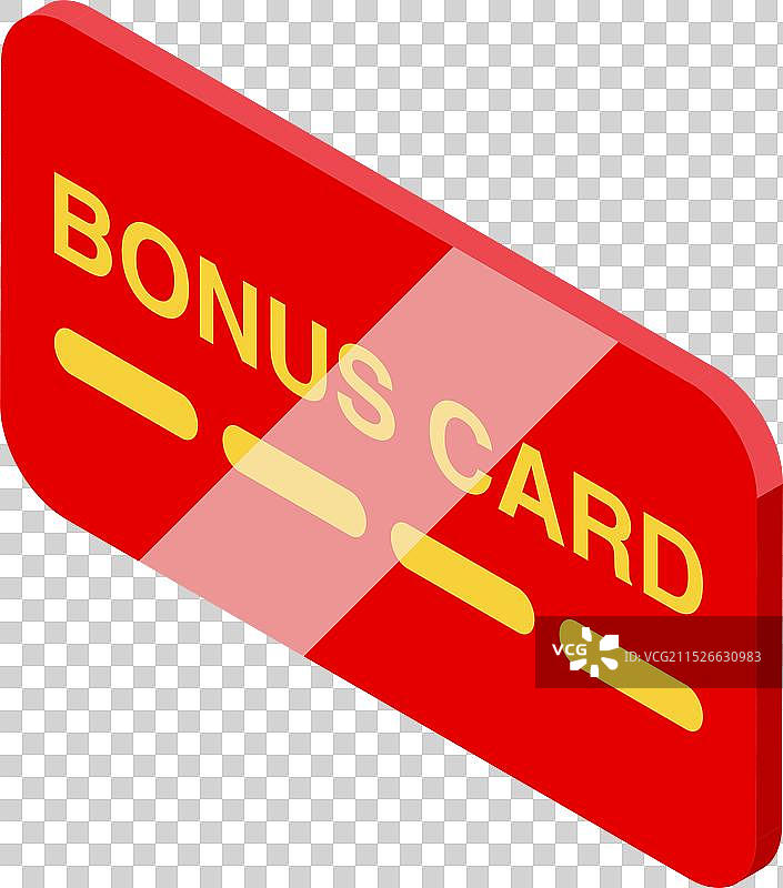 白色表面上的红色奖励卡图片素材