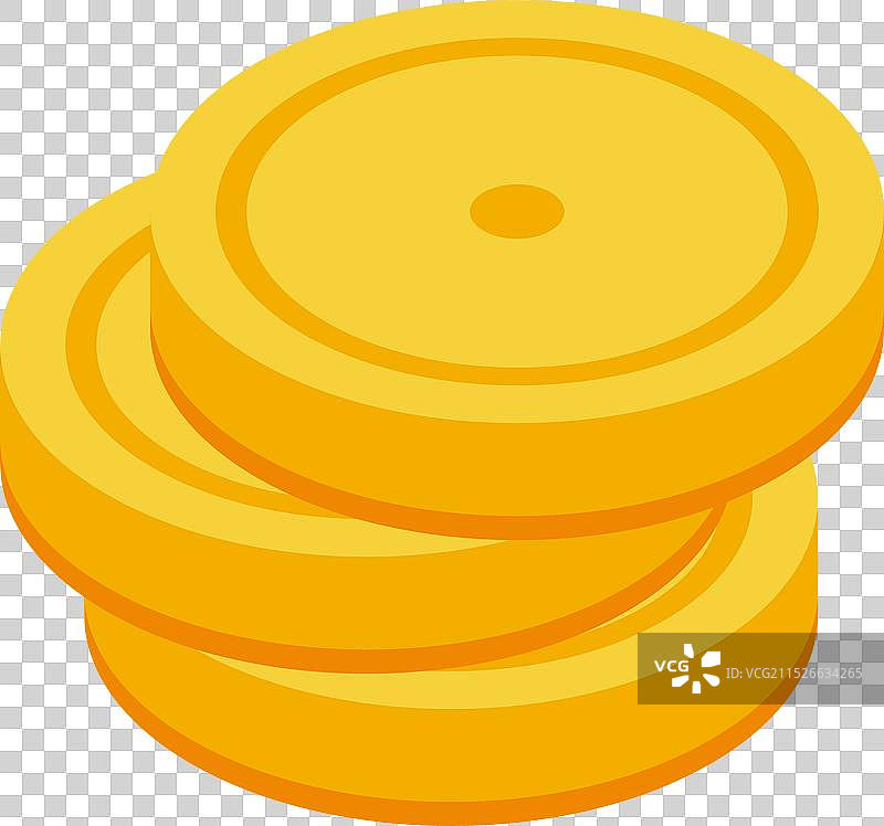 不断增长的金币堆图片素材