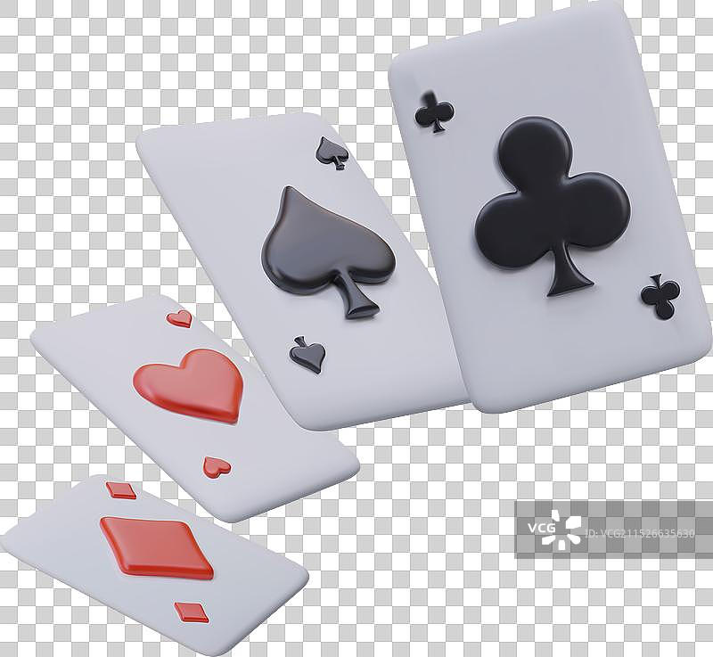 不同花色的Aces飞行彩色套装图片素材