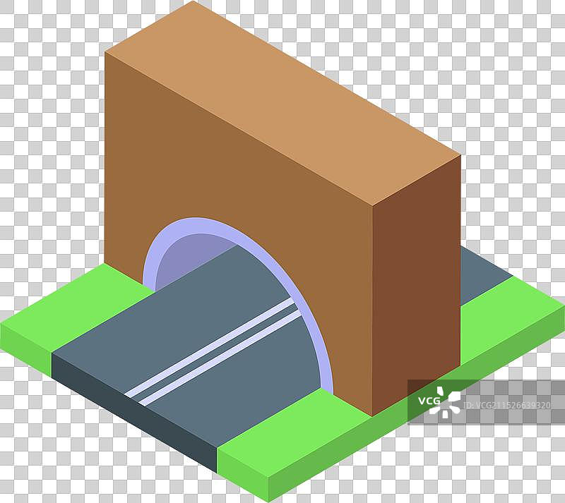 地下高速公路隧道入口图片素材