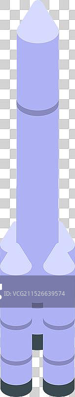 准备发射台上的太空火箭图片素材