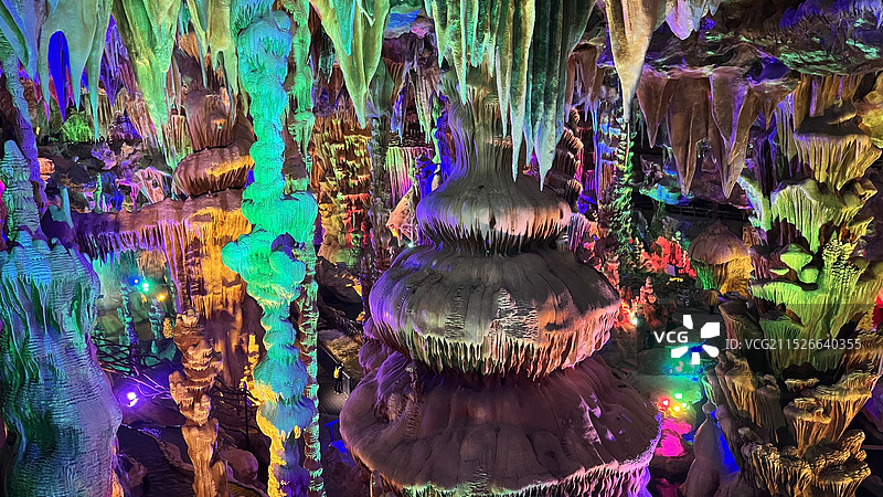 绵阳中华洞天旅游景区图片素材