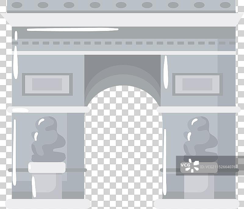 欧洲历史建筑中世纪拱门图片素材