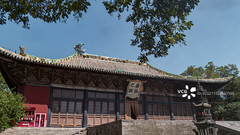 山西运城芮城永乐宫三清殿图片素材