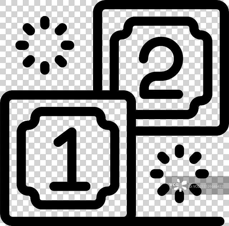 一二名展示台图标图片素材