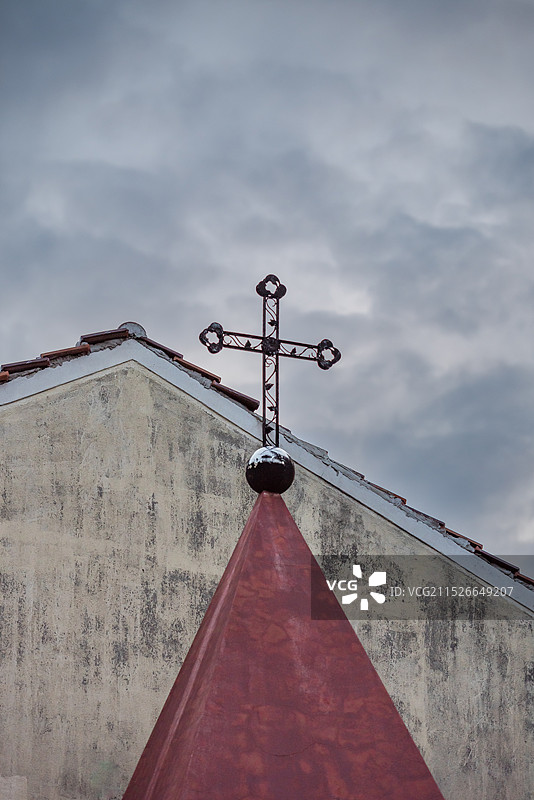 上海奉贤区南桥天主堂图片素材