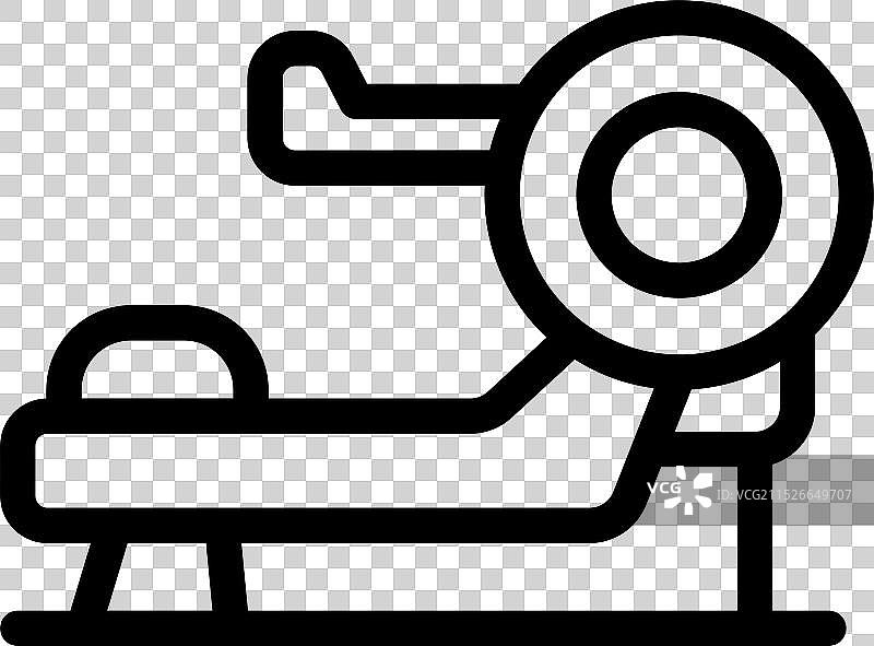 健身房腿举机器材图标图片素材