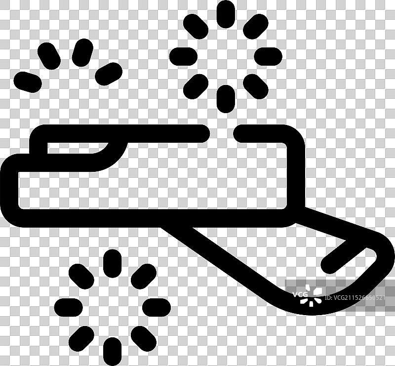 航展中发射照明弹的军用飞机图片素材