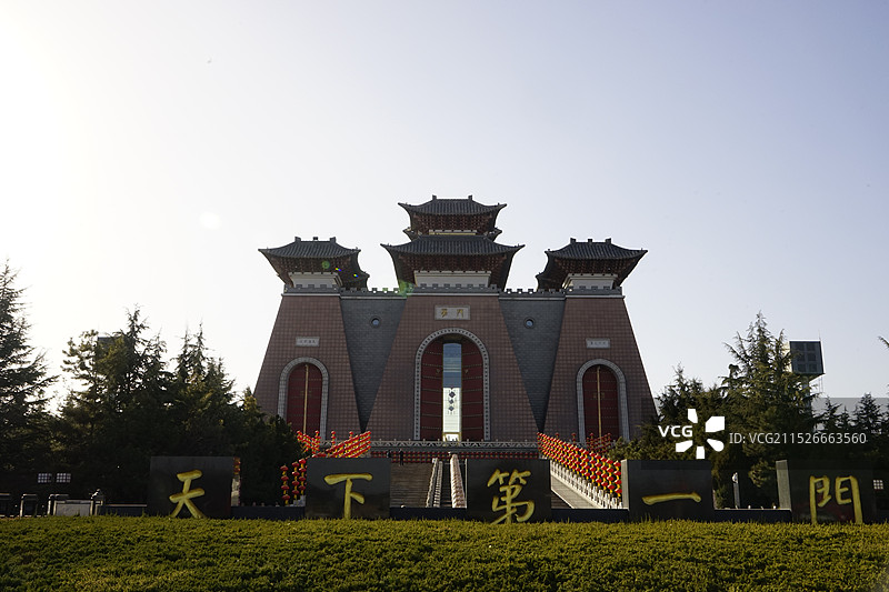 临汾尧庙-华门景区图片素材