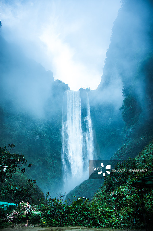 百色靖西通灵大峡谷景区图片素材