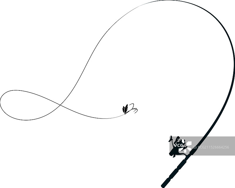 钓鱼竿鱼饵渔线渔轮图片素材