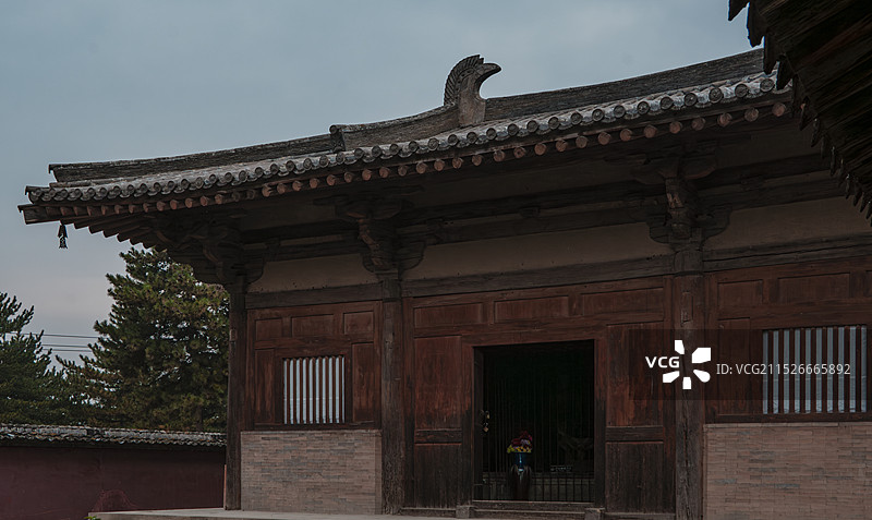 山西南禅寺图片素材