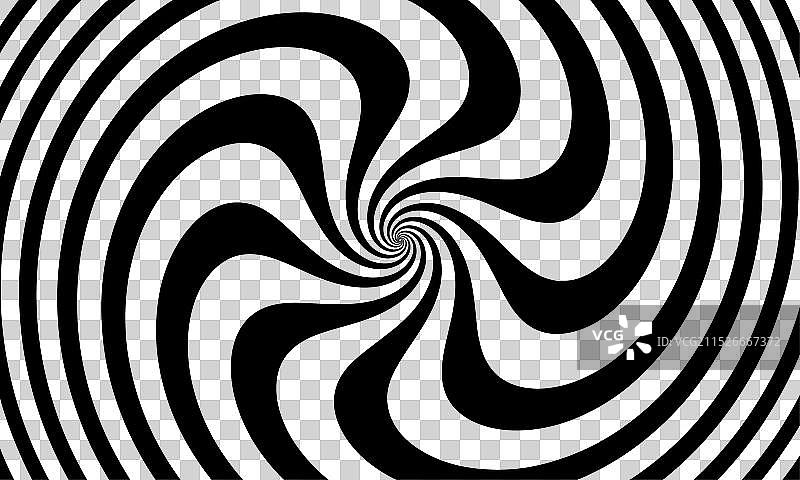 催眠螺旋背景光学错觉风格图片素材
