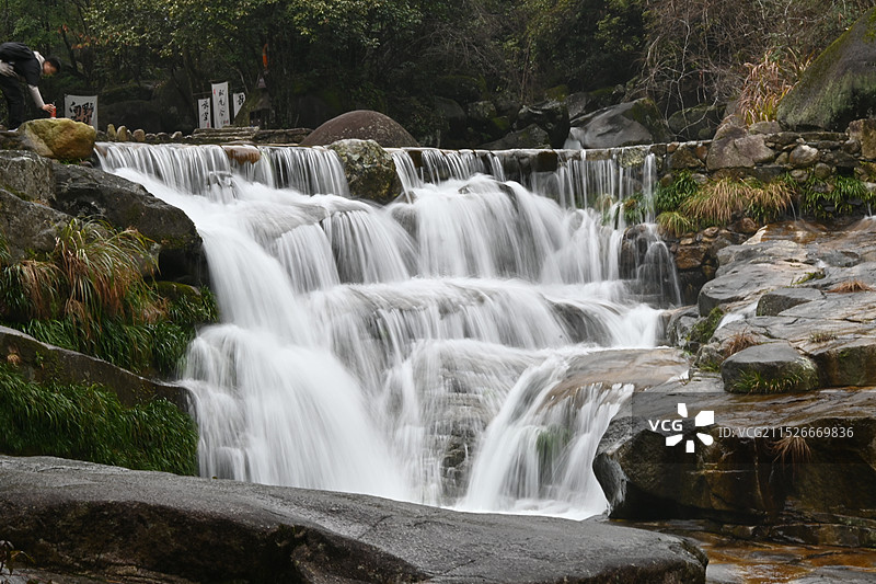 婺源大鄣山卧龙谷景区图片素材