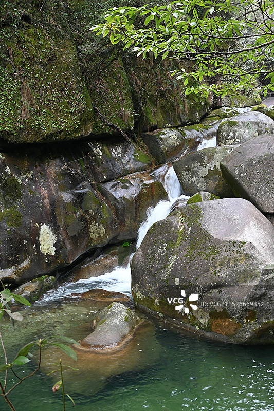 婺源大鄣山卧龙谷景区图片素材