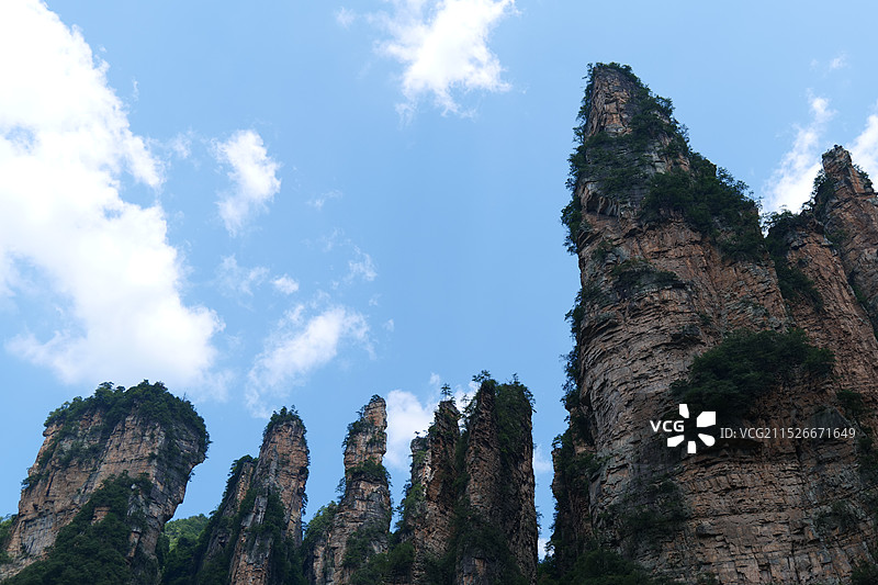 张家界自然风光图片素材