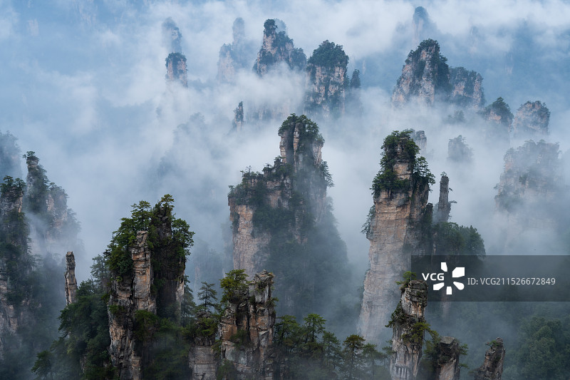 张家界武陵源图片素材