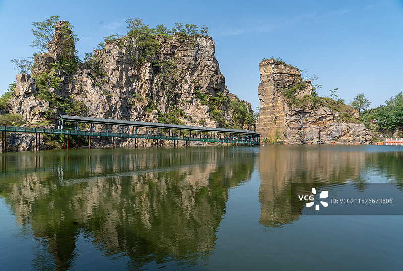 永城芒砀山夫子山景区秀美风光图片素材