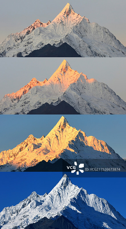 神女峰，心中的日月图片素材