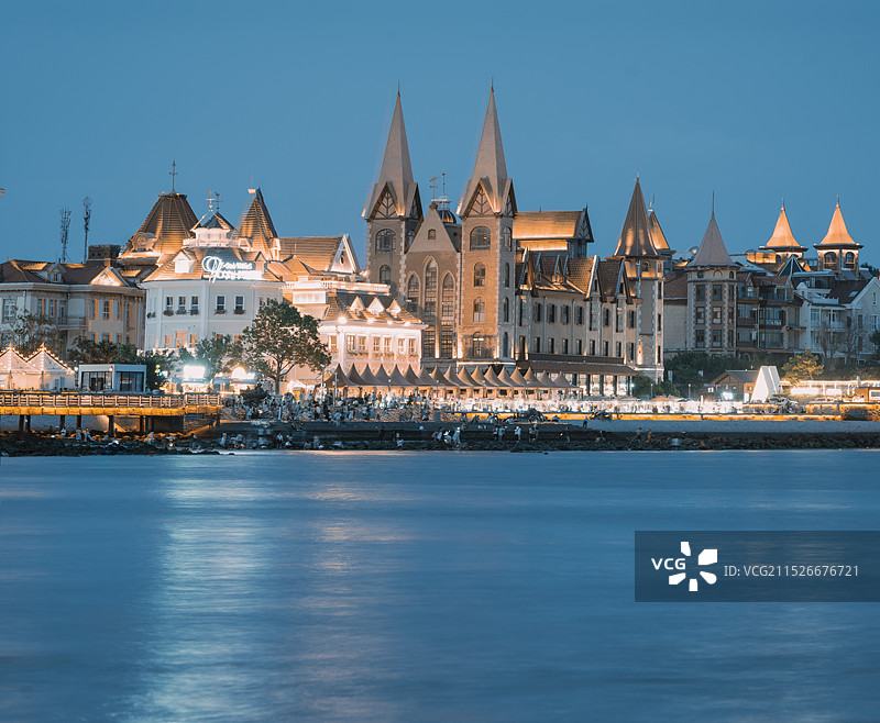 渔人码头图片素材