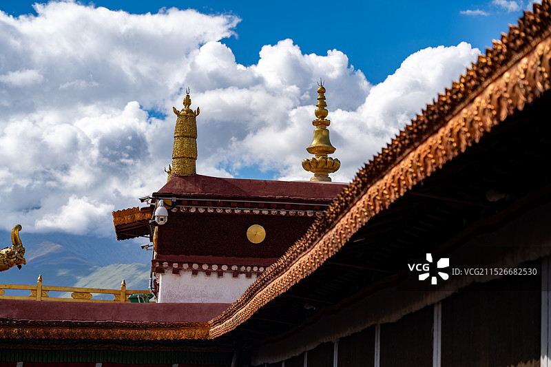 西藏大昭寺图片素材