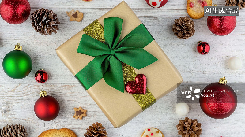 【AI数字艺术】圣诞节插画图片素材