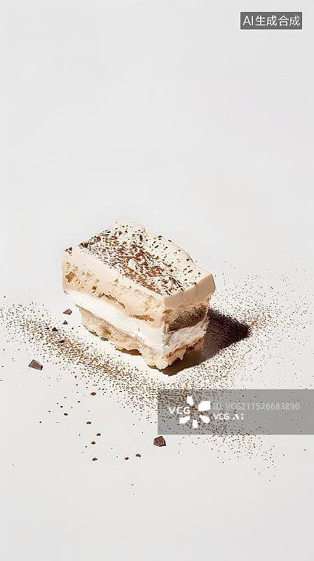 【AI数字艺术】蛋糕甜点  提拉米苏图片素材