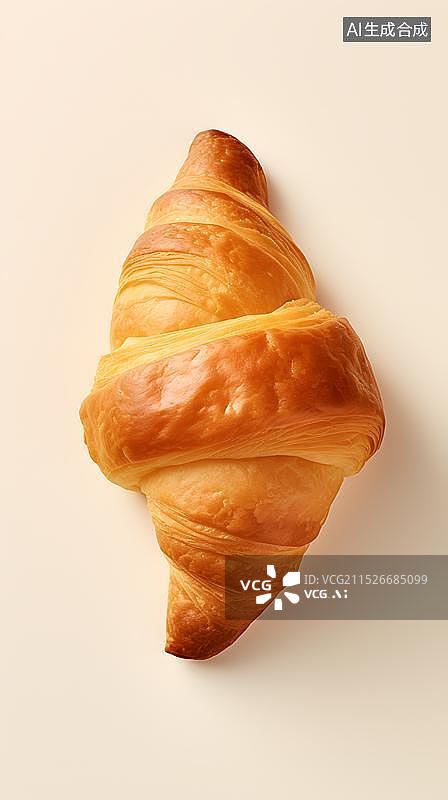 【AI数字艺术】牛角面包  牛角包图片素材