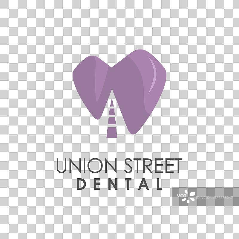 创意牙科街头标志设计图片素材