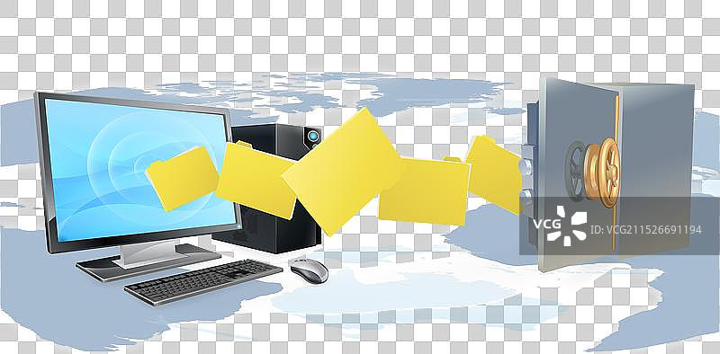 电脑安全数据传输备份图片素材