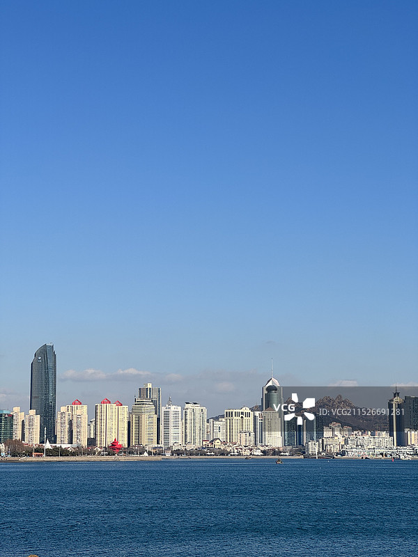 城市天际线风光图片素材