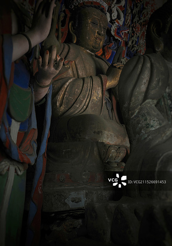 毗卢遮那佛的凝视图片素材