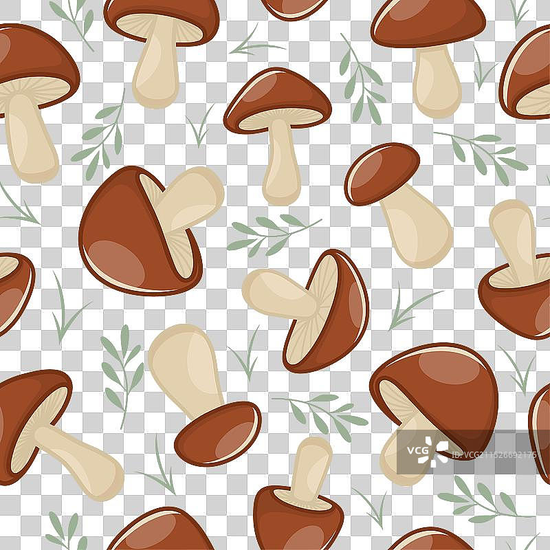 手绘卡通无缝图案图片素材