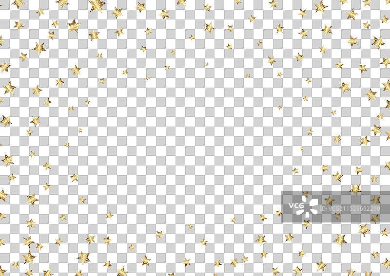 圣诞节背景，闪光金星图片素材