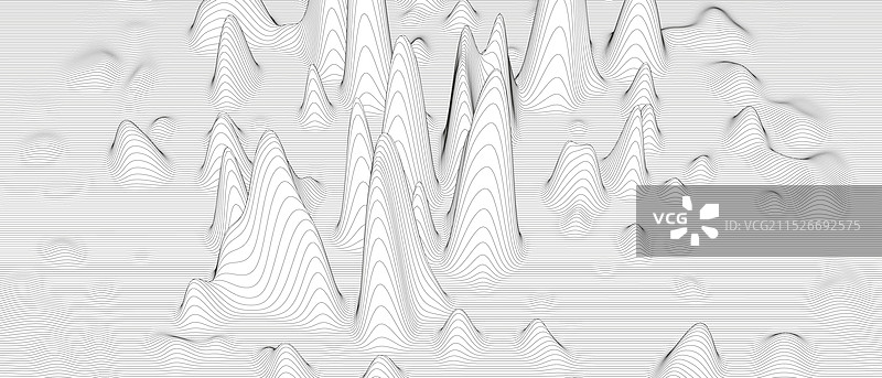 具有扭曲线条形状的抽象背景图片素材