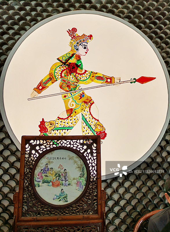 皮影戏图片素材