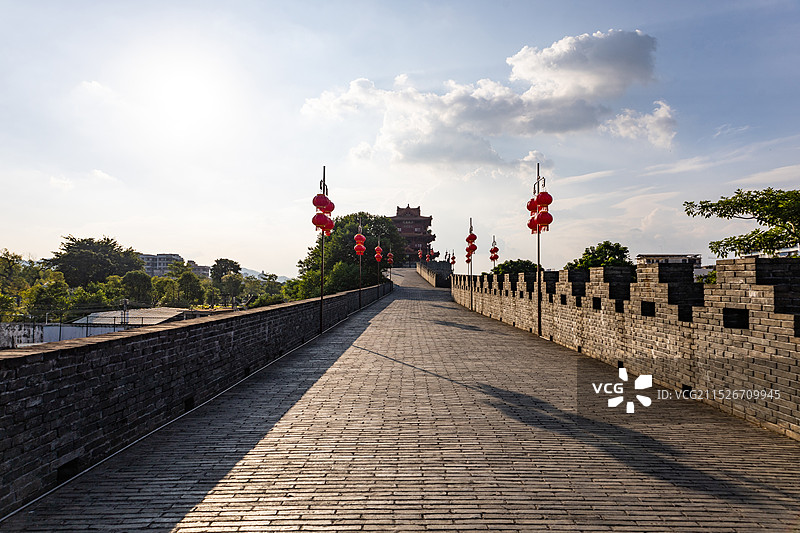 肇庆古城墙图片素材