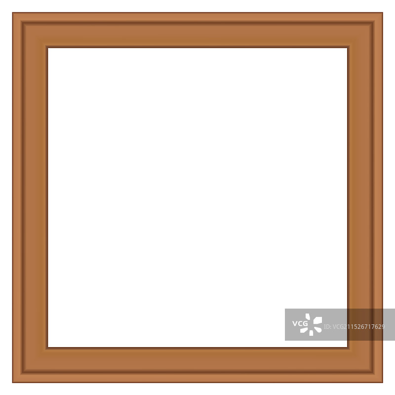 金色复古木制方框图片素材