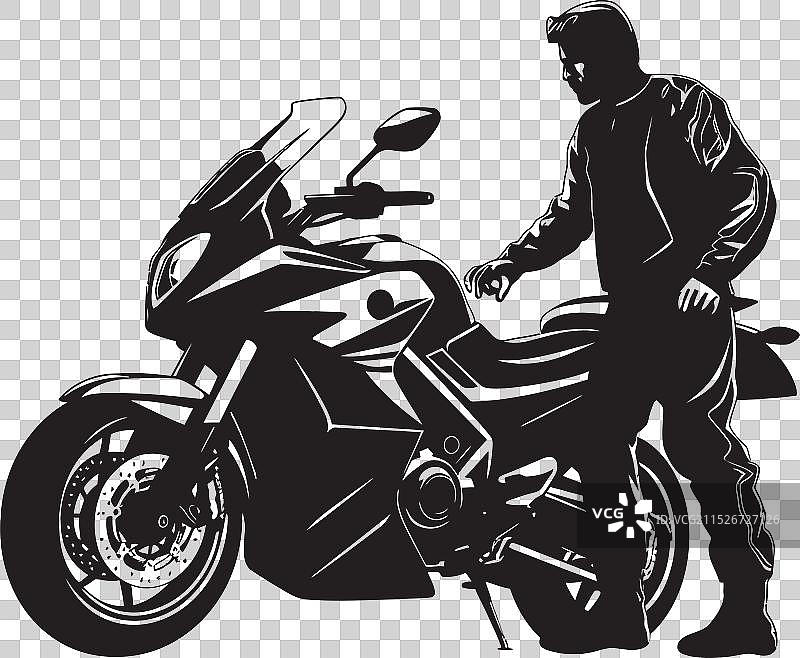 赛道沥青上的极速飞车图片素材