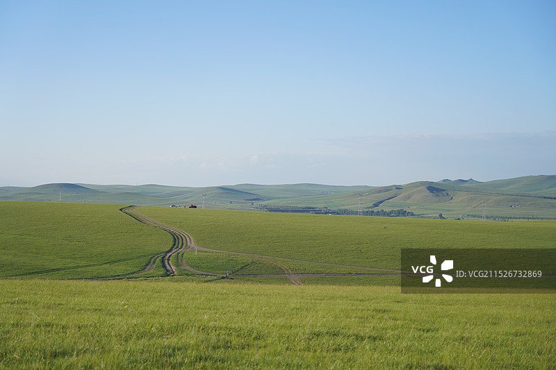 乌拉盖大草原，可汗山，乌拉盖湖，颜乞部落蒙古包图片素材
