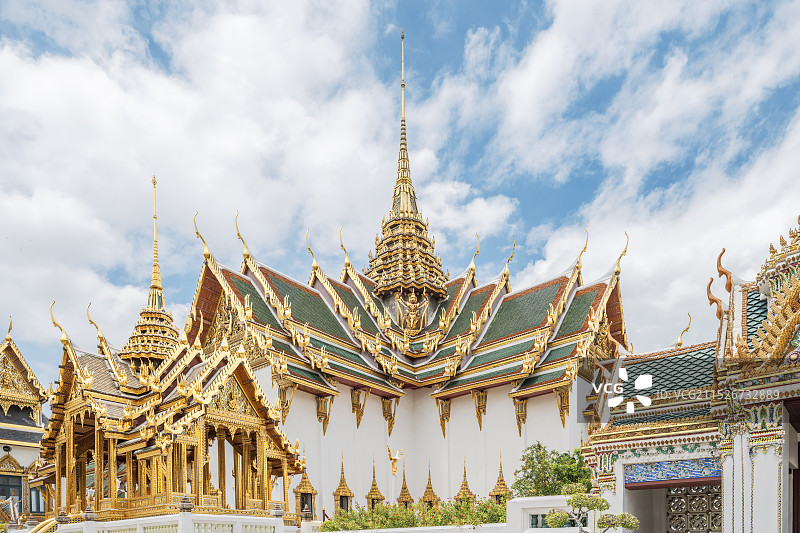 泰国曼谷大皇宫暹罗王室节基宫律实宫阿玛林宫玉佛寺图片素材