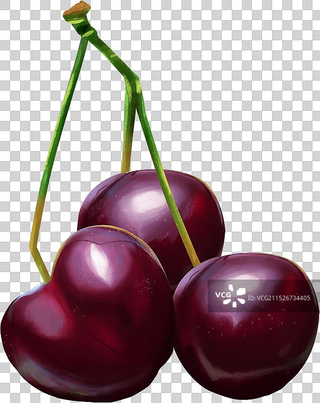 水果元素-车厘子/樱桃图片素材