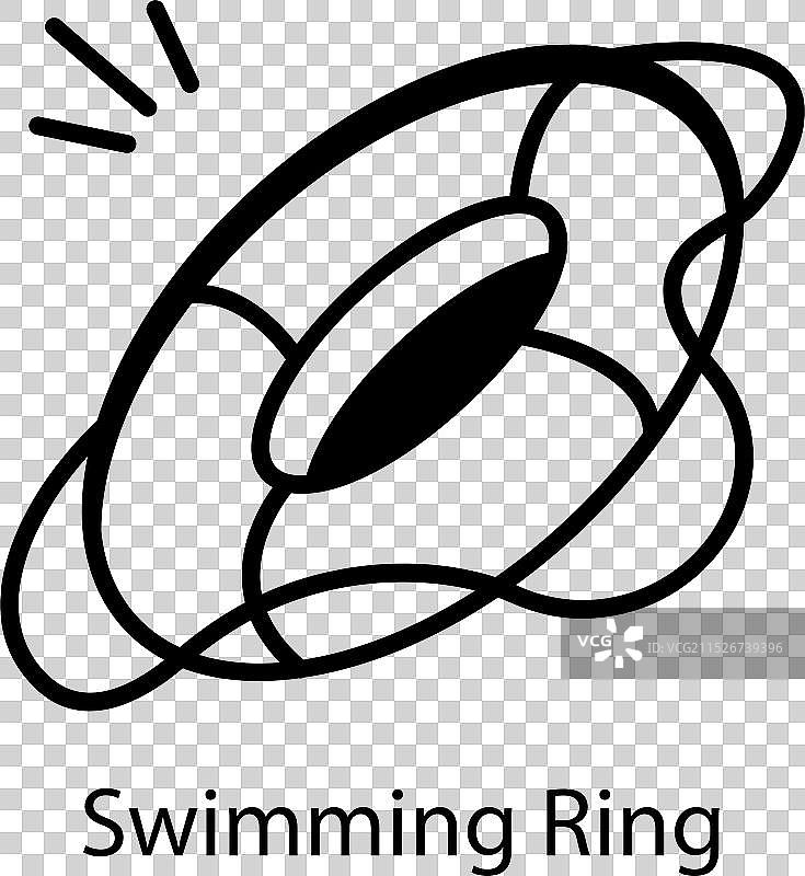 游泳圈图片素材