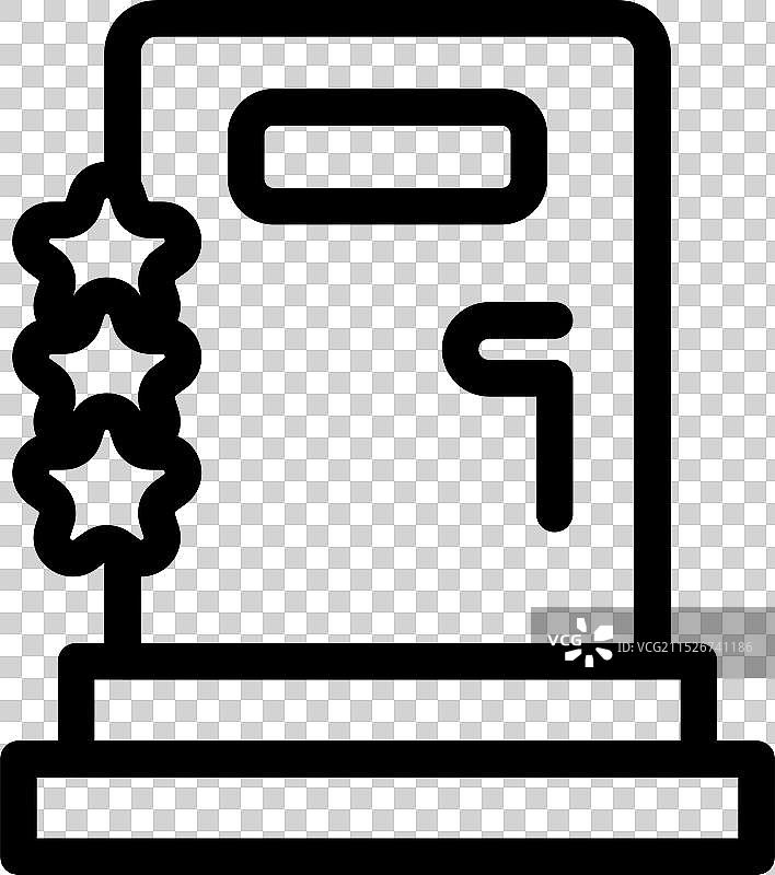 三星级酒店房间门图片素材