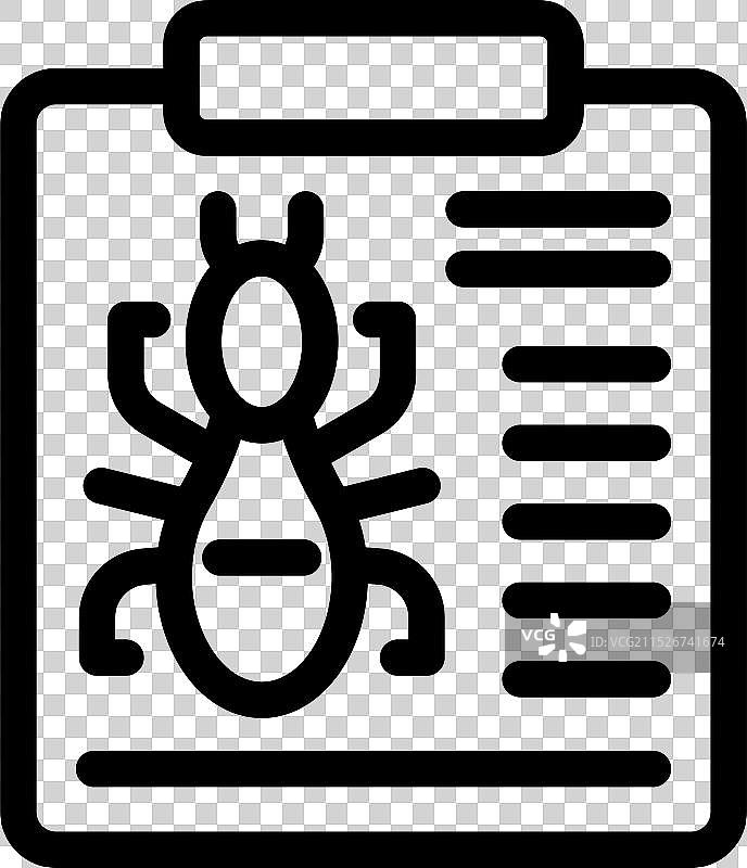 昆虫学家在剪贴板上分析昆虫图片素材